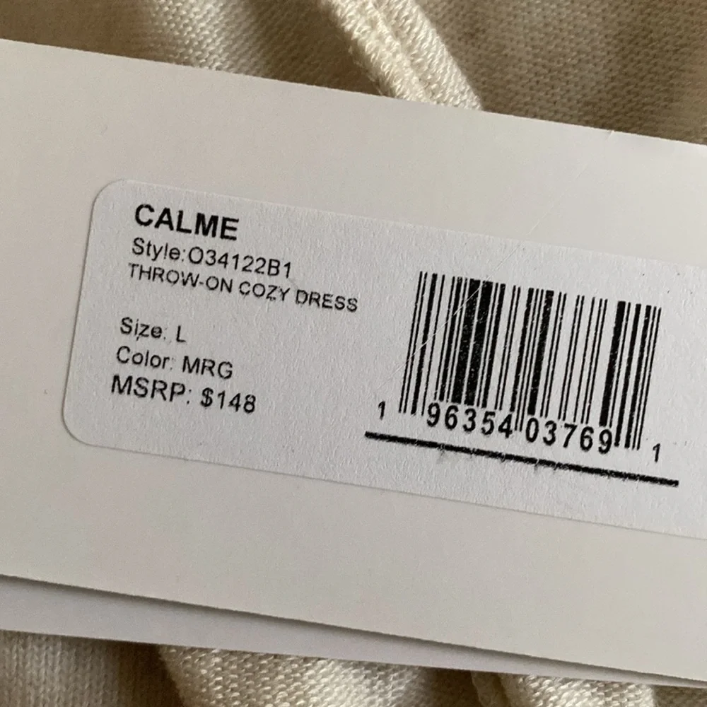 Calme Maxi Size Large NWT